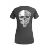 Rep In Peace Skill SKULL Tri Blend ROZMIAR S