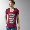 REEBOK CROSSFIT SUPPORT YOUR LOCAL BOX V-NECK ROZMIAR S