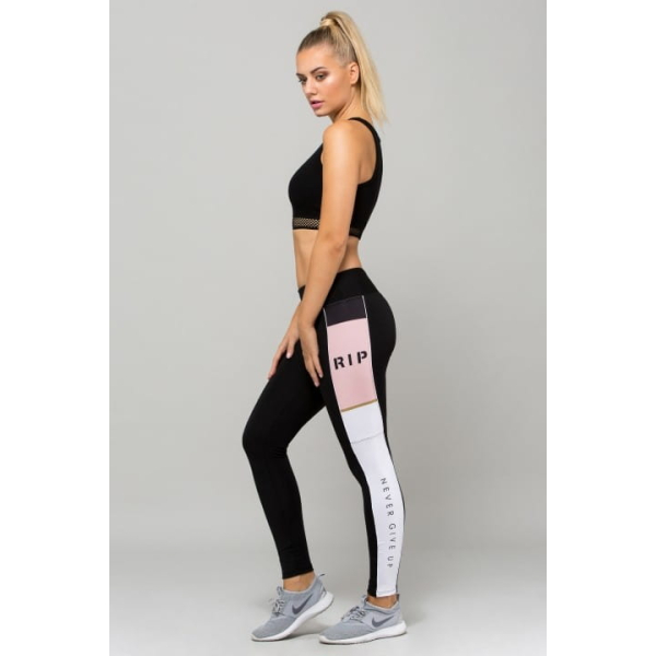 REP IN PEACE LEGGINSY NEVER GIVE UP