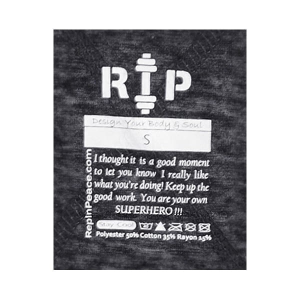 Rep In Peace Skill SKULL Tri Blend ROZMIAR S