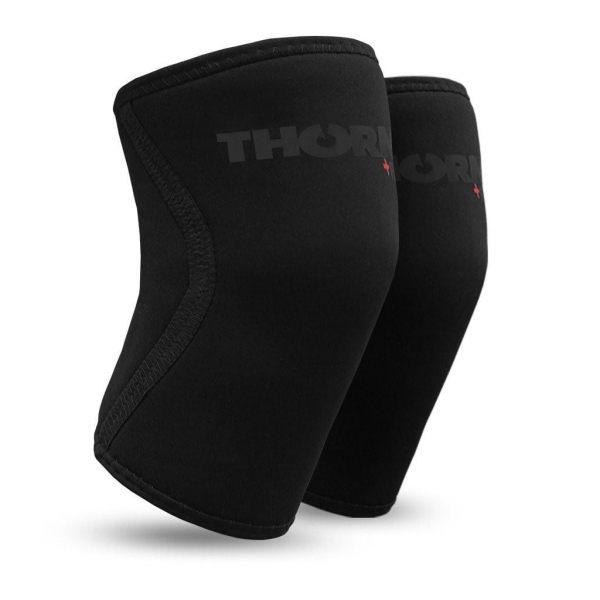 THORN+FIT ŚCIĄGACZE KOLAN BLACK - 6MM (PARA)