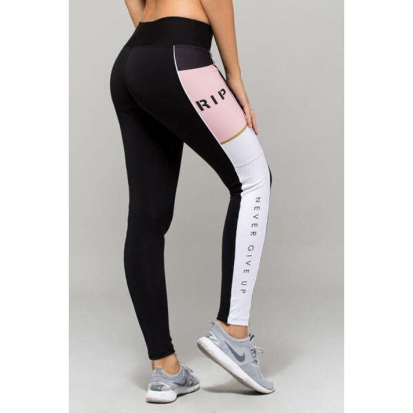 REP IN PEACE LEGGINSY NEVER GIVE UP