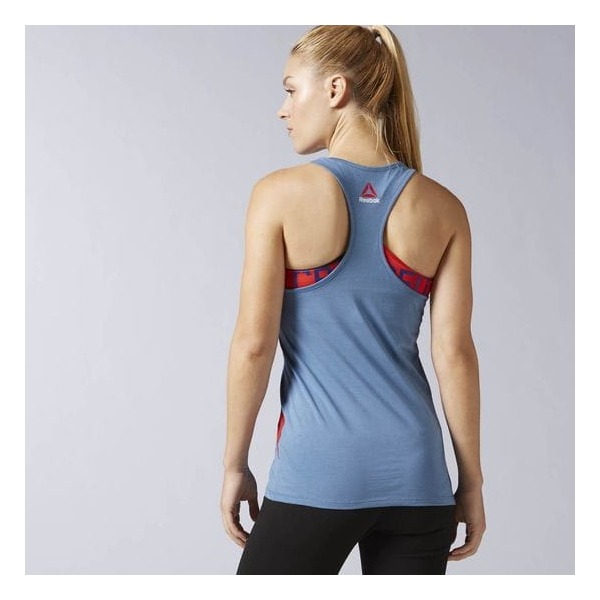REEBOK CROSSFIT GRAPHIC TANK BEAU SLATE ROZMIAR M