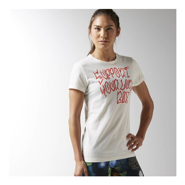 REEBOK CROSSFIT SUPPORT YOUR LOCAL BOX CREW NECK rozmair S