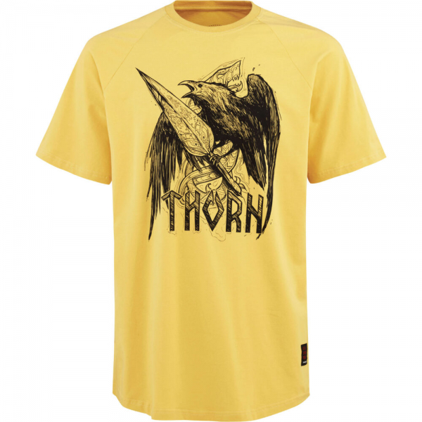Koszulka T-shirt z krótkim rękawem THORN FIT Odin 2.0 mustard