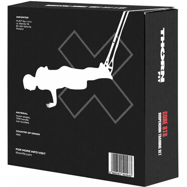 SYSTEM DO ĆWICZEŃ THORN FIT CORE STS SUSPENSION TRAINER BLACK EDITION