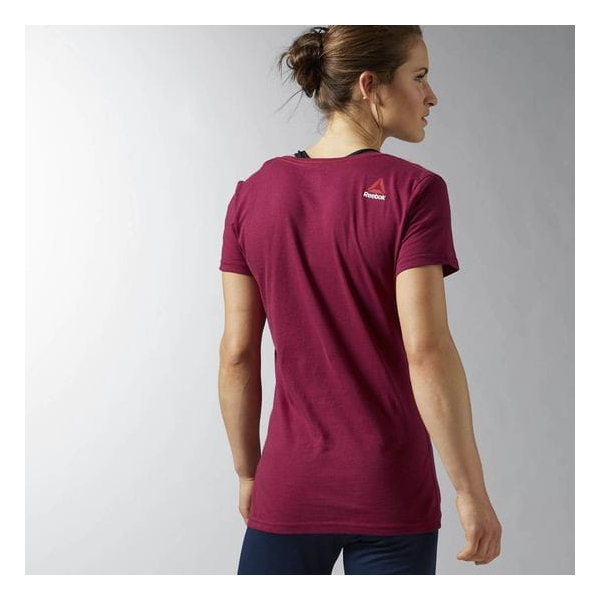 REEBOK CROSSFIT SUPPORT YOUR LOCAL BOX V-NECK ROZMIAR S