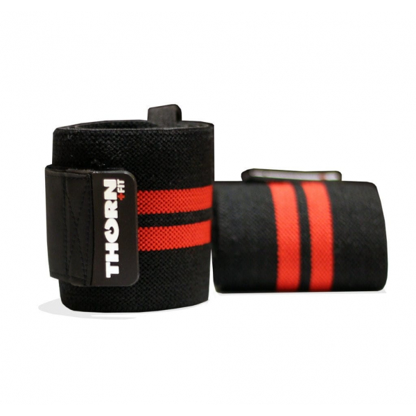 THORN+FIT WRIST WRAPS RED 12"