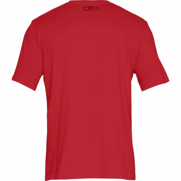 Koszulka Męska Under Armour Sportsyle Left Chest CZERWONA (S)