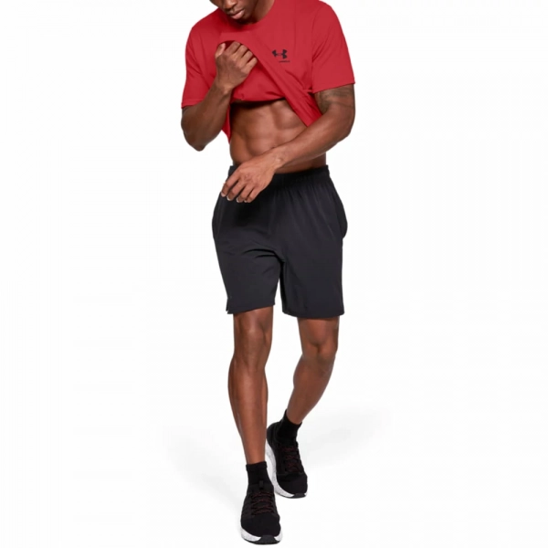 Koszulka Męska Under Armour Sportsyle Left Chest CZERWONA (S)