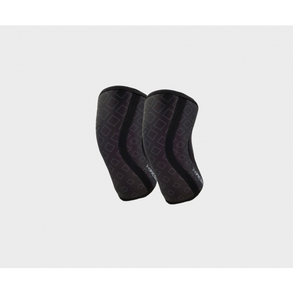 ŚCIĄGACZE KOLAN 5MM (BLACK & SQUARE) ROZMIAR:M